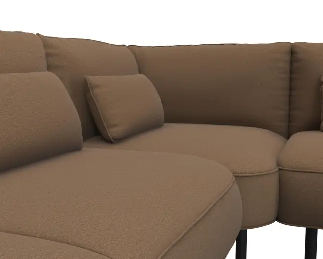 Cortona 2.5 Sitzer Eckcouch 4