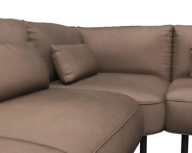 Cortona 2.5 Sitzer Eckcouch 4
