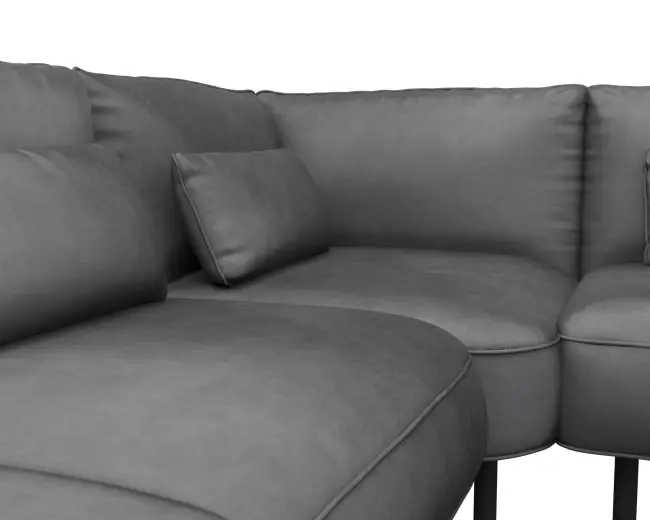 Cortona 2.5 Sitzer Eckcouch 4
