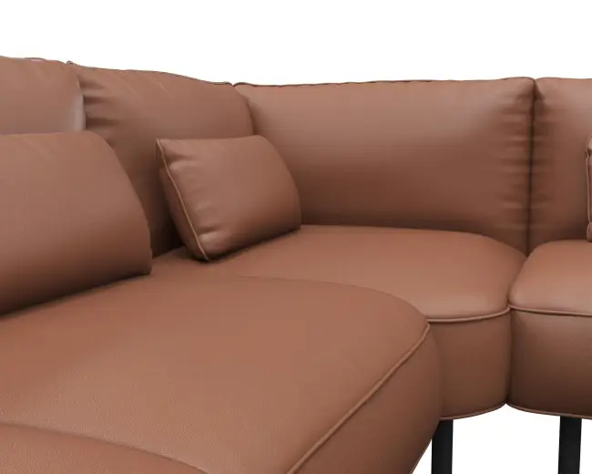 Cortona 2.5 Sitzer Eckcouch 4