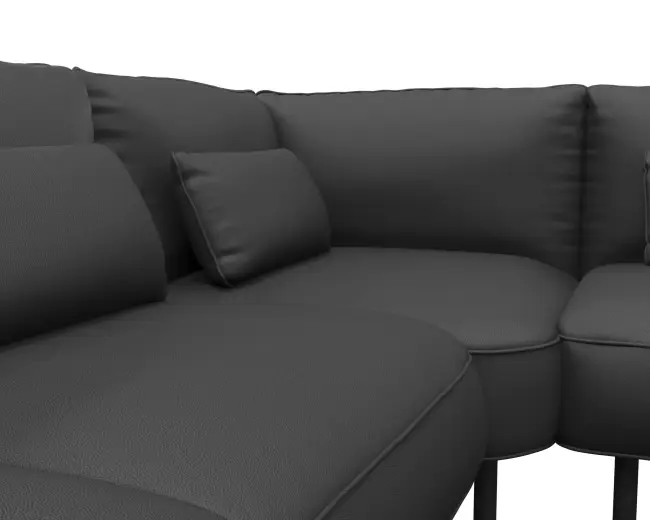 Cortona 2.5 Sitzer Eckcouch 4