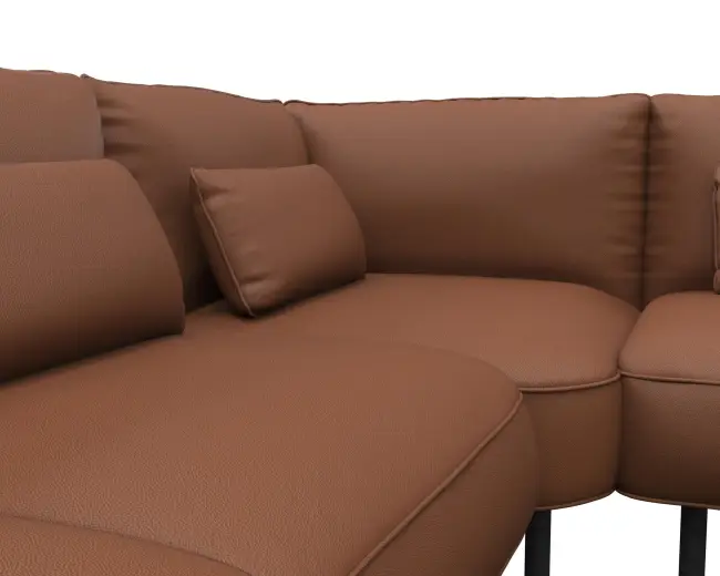 Cortona 2.5 Sitzer Eckcouch 4