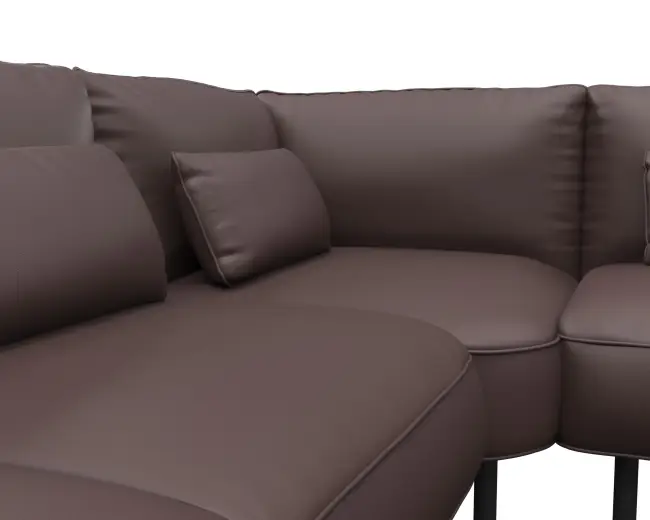 Cortona 2.5 Sitzer Eckcouch 4