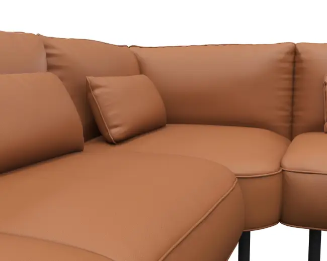 Cortona 2.5 Sitzer Eckcouch 4