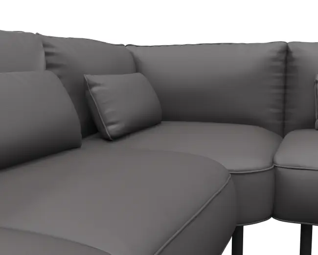 Cortona 2.5 Sitzer Eckcouch 4
