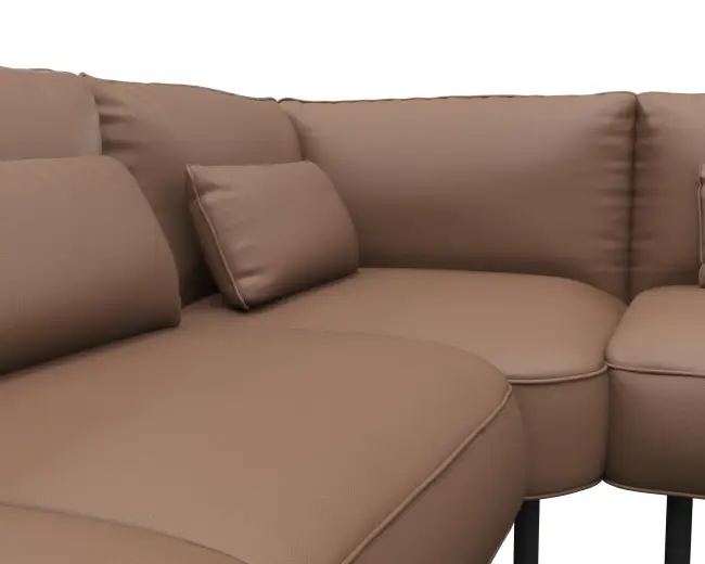 Cortona 2.5 Sitzer Eckcouch 4