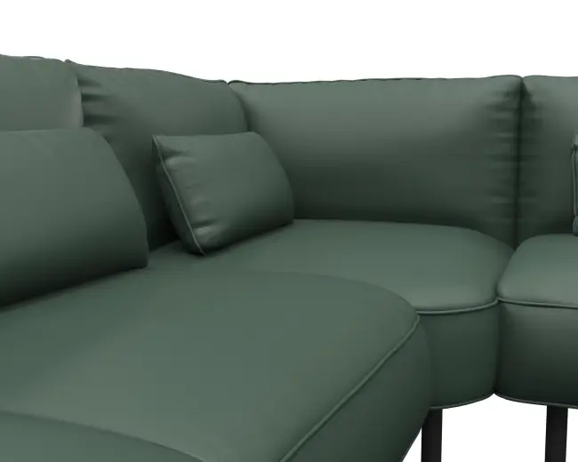 Cortona 2.5 Sitzer Eckcouch 4