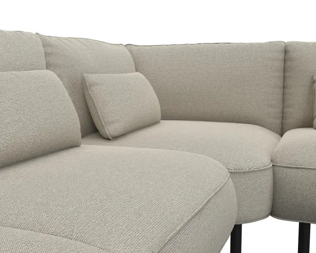 Cortona 2.5 Sitzer Eckcouch 4