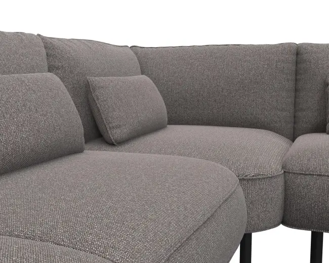 Cortona 2.5 Sitzer Eckcouch 4