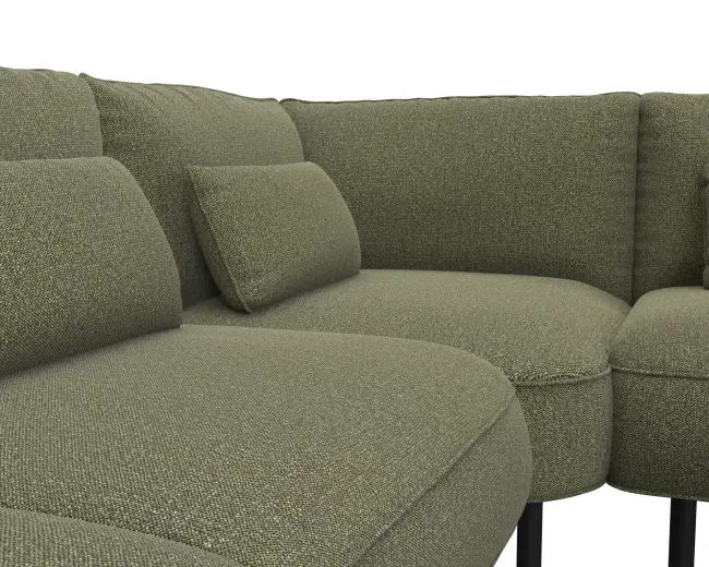 Cortona 2.5 Sitzer Eckcouch 4