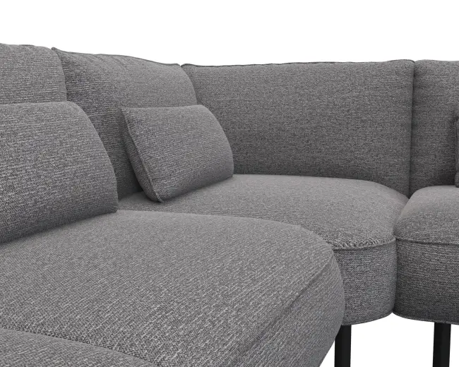 Cortona 2.5 Sitzer Eckcouch 4