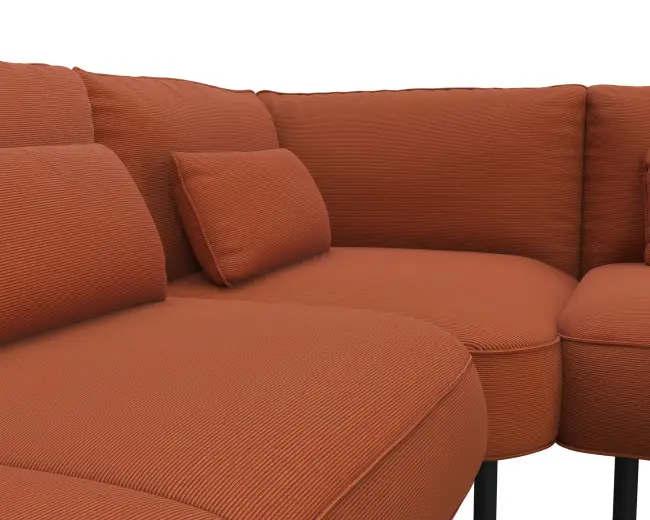 Cortona 2.5 Sitzer Eckcouch 4