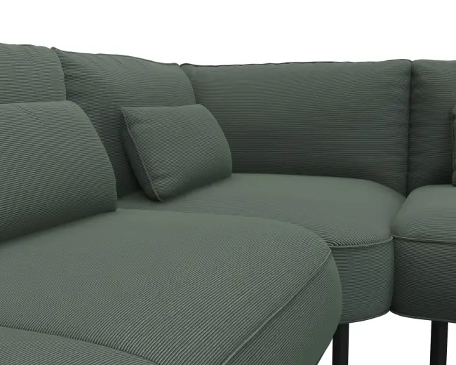 Cortona 2.5 Sitzer Eckcouch 4