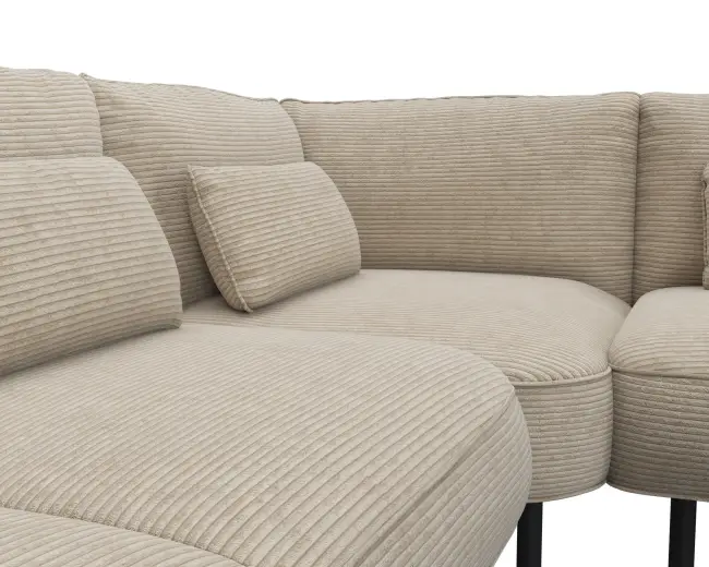 Cortona 2.5 Sitzer Eckcouch 4