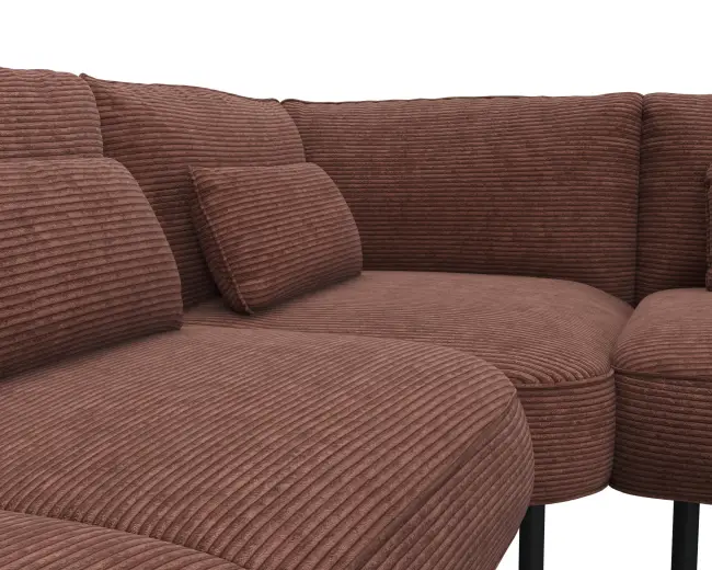 Cortona 2.5 Sitzer Eckcouch 4
