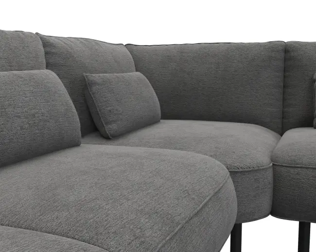 Cortona 2.5 Sitzer Eckcouch 4