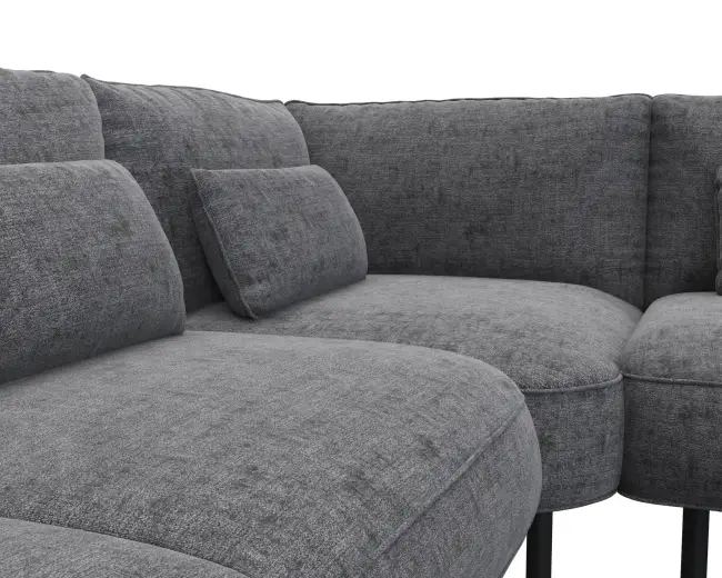 Cortona 2.5 Sitzer Eckcouch 4