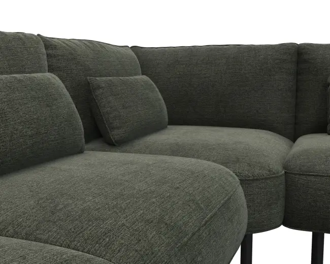 Cortona 2.5 Sitzer Eckcouch 4
