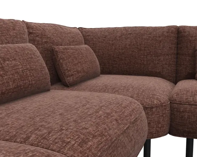 Cortona 2.5 Sitzer Eckcouch 4