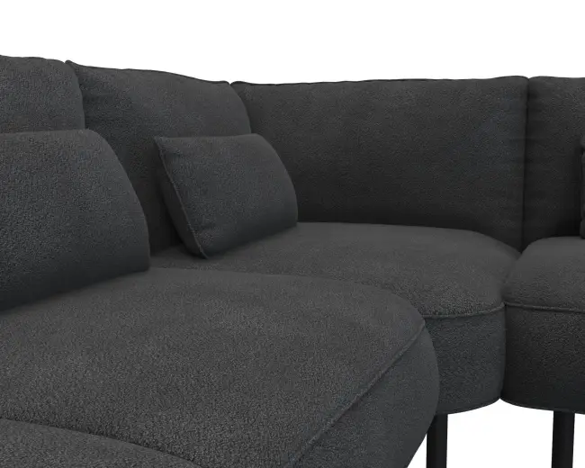 Cortona 2.5 Sitzer Eckcouch 4