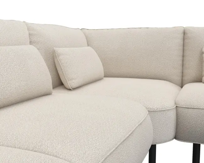 Cortona 2.5 Sitzer Eckcouch 4