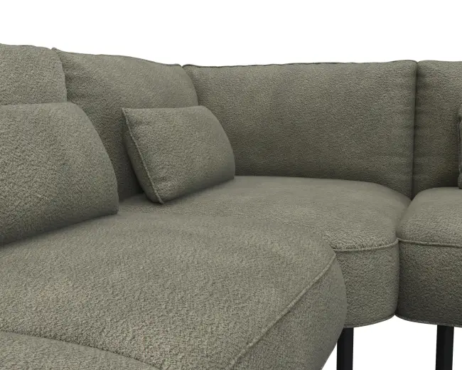 Cortona 2.5 Sitzer Eckcouch 4