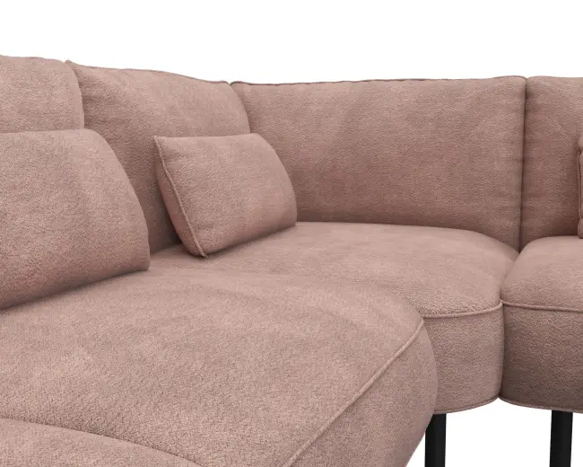 Cortona 2.5 Sitzer Eckcouch 4