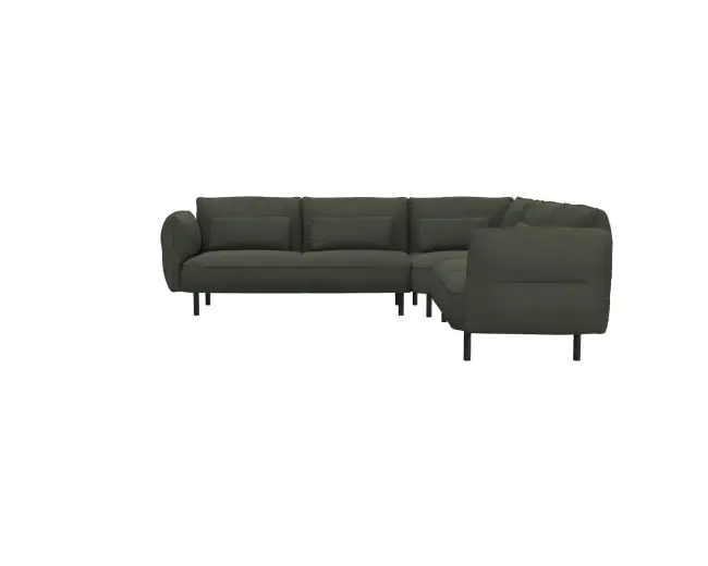 Cortona 2.5 Sitzer Eckcouch 1