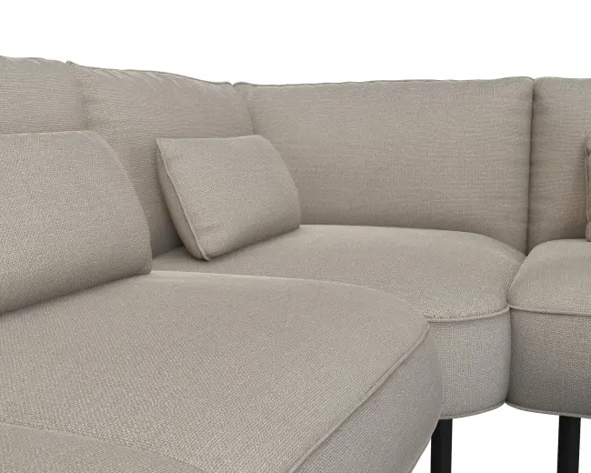 Cortona 2.5 Sitzer Eckcouch 4