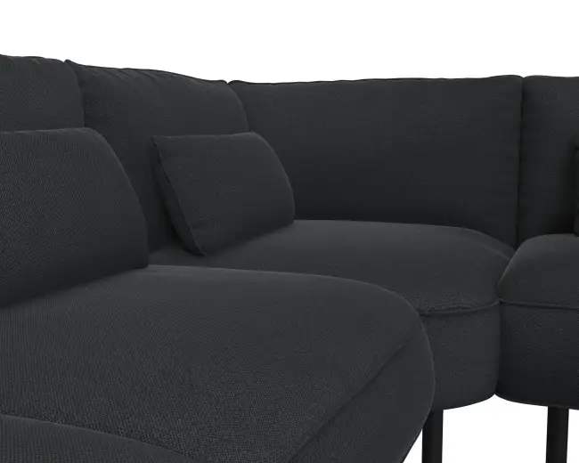 Cortona 2.5 Sitzer Eckcouch 4