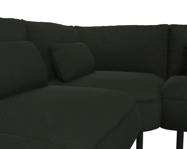 Cortona 2.5 Sitzer Eckcouch 4