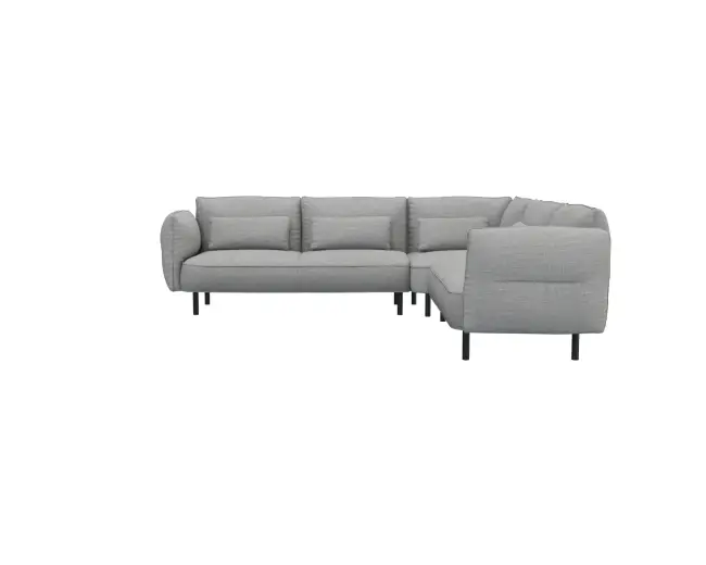 Cortona 2.5 Sitzer Eckcouch 1