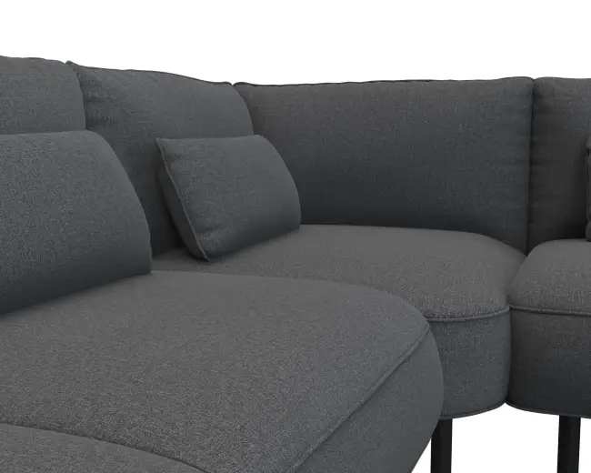 Cortona 2.5 Sitzer Eckcouch 4