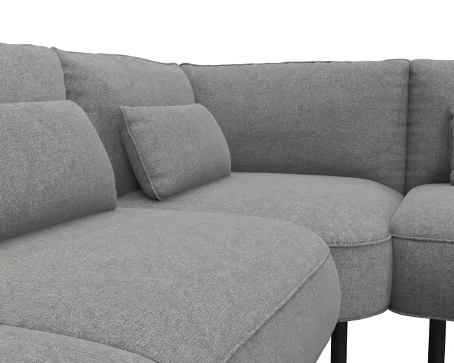 Cortona 2.5 Sitzer Eckcouch 4