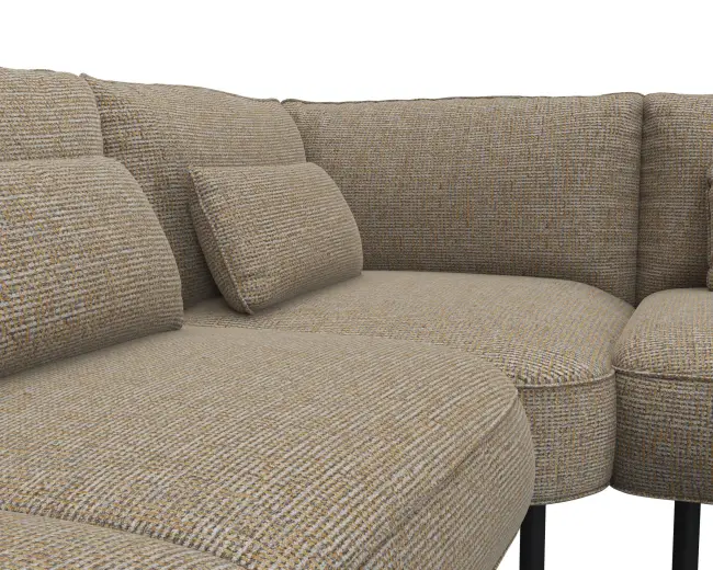 Cortona 2.5 Sitzer Eckcouch 4