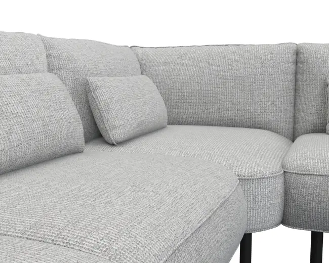 Cortona 2.5 Sitzer Eckcouch 4