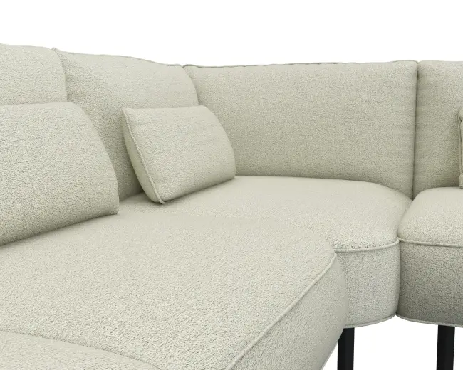 Cortona 2.5 Sitzer Eckcouch 4