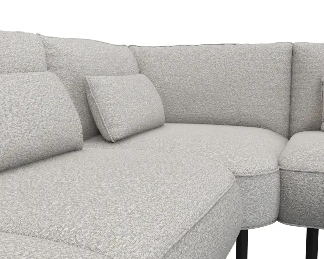 Cortona 2.5 Sitzer Eckcouch 4