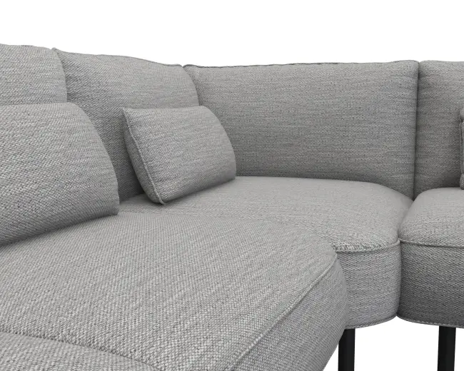Cortona 2.5 Sitzer Eckcouch 4