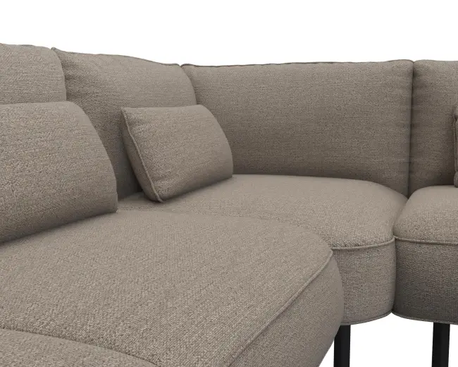 Cortona 2.5 Sitzer Eckcouch 4