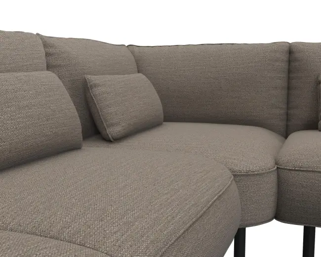 Cortona 2.5 Sitzer Eckcouch 4