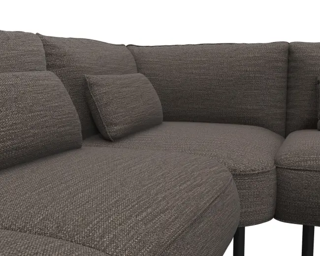 Cortona 2.5 Sitzer Eckcouch 4