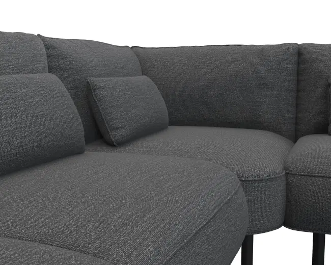 Cortona 2.5 Sitzer Eckcouch 4