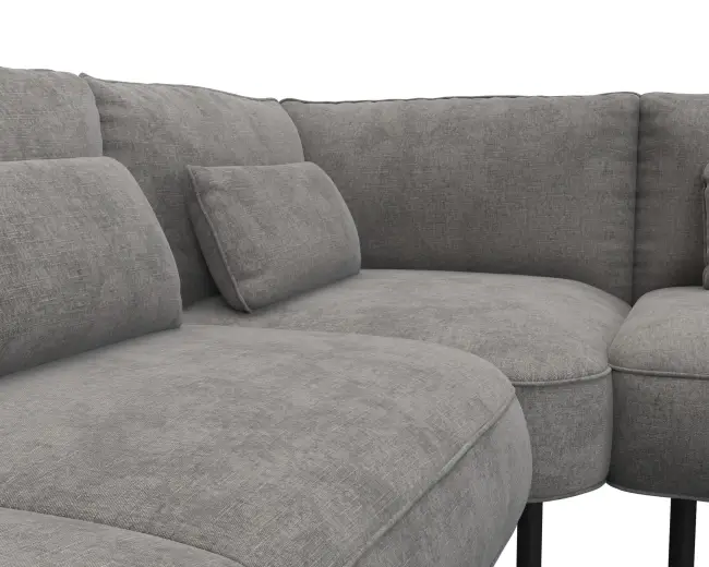 Cortona 2.5 Sitzer Eckcouch 4