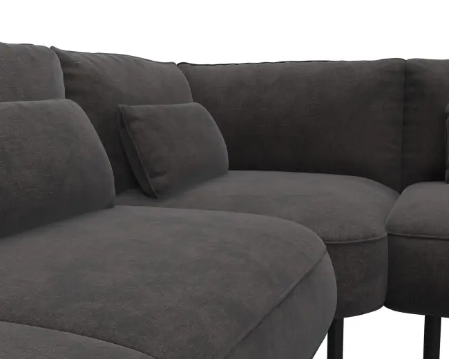 Cortona 2.5 Sitzer Eckcouch 4