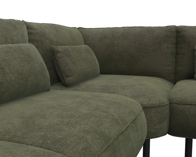 Cortona 2.5 Sitzer Eckcouch 4