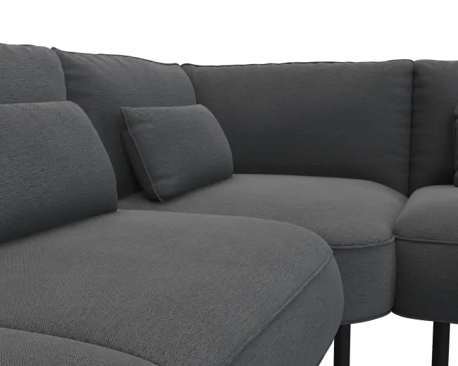 Cortona 2.5 Sitzer Eckcouch 4