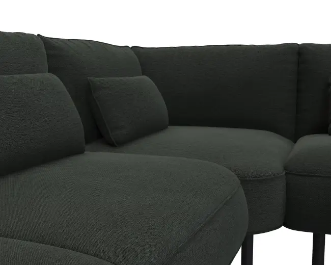 Cortona 2.5 Sitzer Eckcouch 4