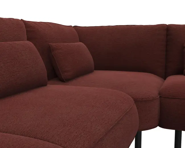 Cortona 2.5 Sitzer Eckcouch 4