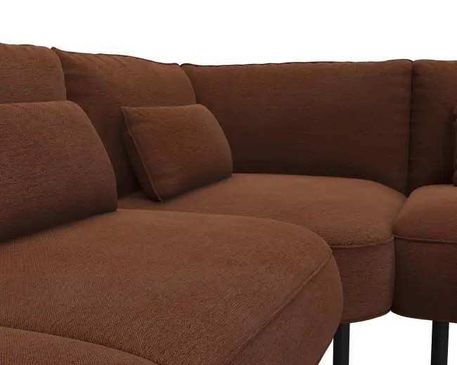 Cortona 2.5 Sitzer Eckcouch 4
